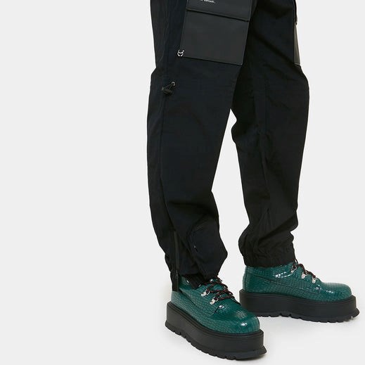 Homme Noir Pantalons Koi Footwear The Banshee Cargo Pants - EQZ-8158215