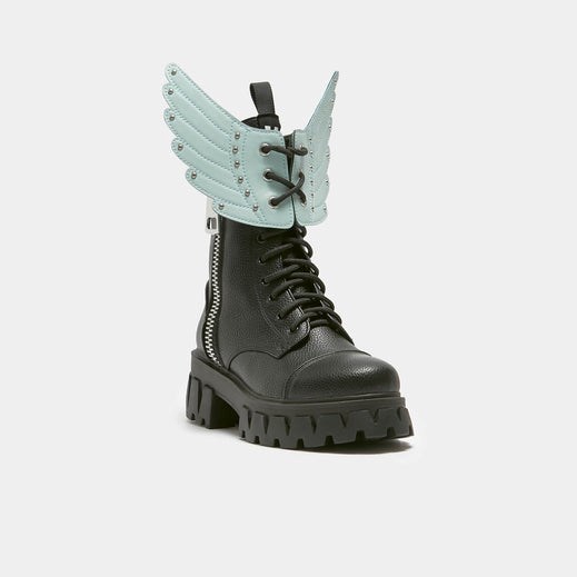 Femme Vert Wings Koi Footwear Attachable Angel - ZDZ-5418822