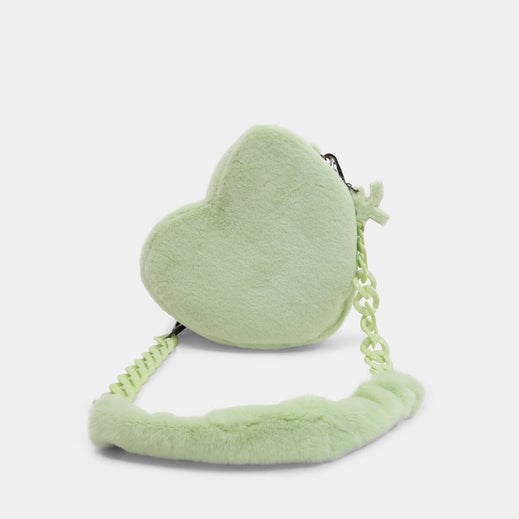 Femme Vert Sacs Koi Footwear Cloud Heart Flutters Faux Fur - CXB-0552516