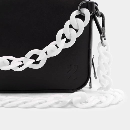 Femme Noir Sacs Koi Footwear Monochrome Chain Reaction Crossbody - ZKC-1832264