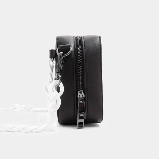 Femme Noir Sacs Koi Footwear Monochrome Chain Reaction Crossbody - ZKC-1832264