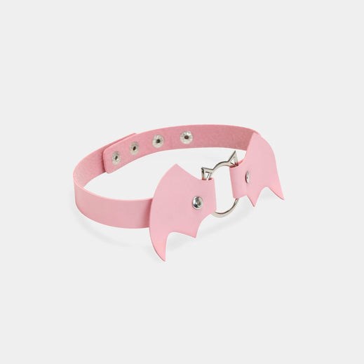 Femme Rose Choker Koi Footwear Kawaii Baby Bat Choker - NHI-4591897