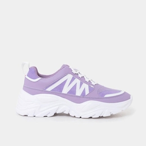 Femme Violette Baskets épaisses Koi Footwear Vega Chunky Lilac Trainers - QNJ-9238906