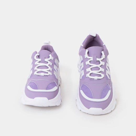 Femme Violette Baskets épaisses Koi Footwear Vega Chunky Lilac Trainers - QNJ-9238906