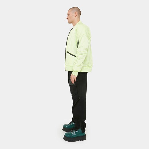 Homme Vert Vestes Koi Footwear Lime Messages Bomber - IDW-2849770