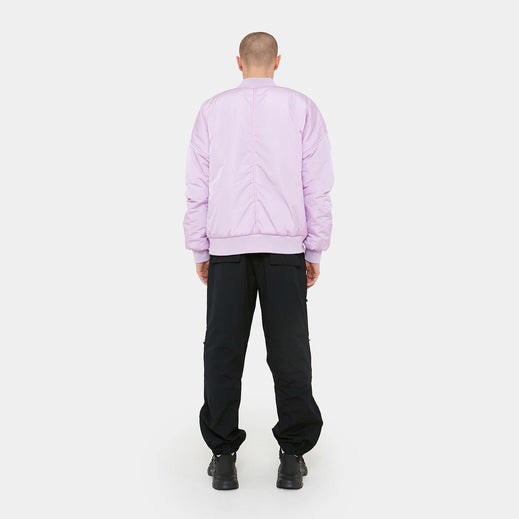 Homme Violette Vestes Koi Footwear Lilac Messages Bomber - OKT-5713344