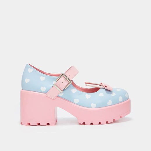 Femme Bleu Chaussures Mary Jane Koi Footwear Tira Mary Janes' Little Bo Edition' - AIX-2578053