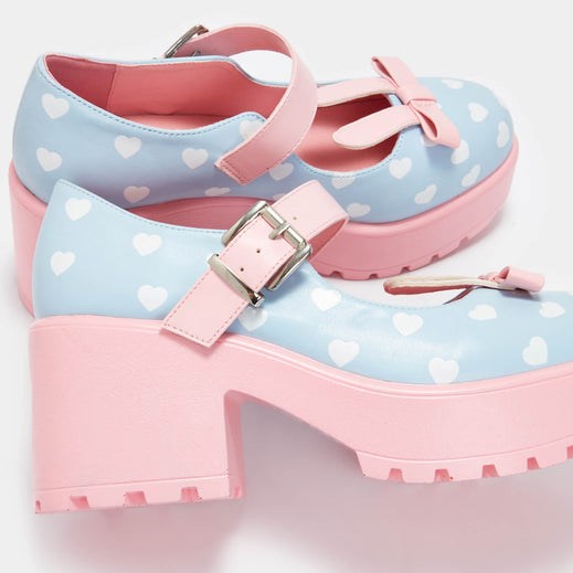 Femme Bleu Chaussures Mary Jane Koi Footwear Tira Mary Janes' Little Bo Edition' - AIX-2578053