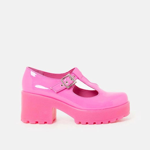 Femme Rose Chaussures Mary Jane Koi Footwear Sai Mary Janes ‘strawberry Bon Bon Edition’ - YUU-4051731