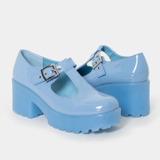 Femme Bleu Chaussures Mary Jane Koi Footwear Sai Mary Janes ‘parma Violet Edition’ - XRX-6711266