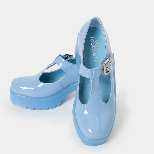 Femme Bleu Chaussures Mary Jane Koi Footwear Sai Mary Janes ‘parma Violet Edition’ - XRX-6711266