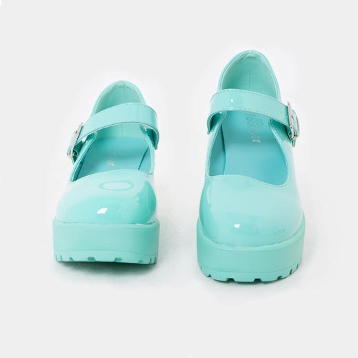 Femme Vert Chaussures Mary Jane Koi Footwear Tira Mary Janes 'fresh Mint Edition' - DJK-9605467