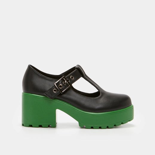 Femme Vert Chaussures Mary Jane Koi Footwear Sai Mary Janes ' Mantis Edition' - HTG-5819943