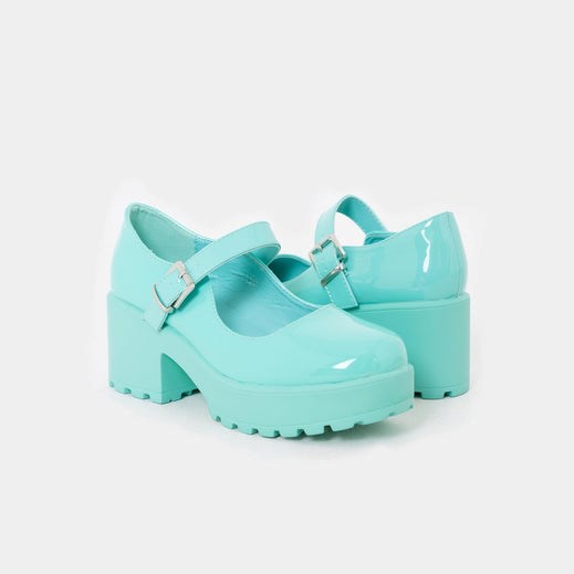 Femme Vert Chaussures Mary Jane Koi Footwear Tira Mary Janes 'fresh Mint Edition' - DJK-9605467