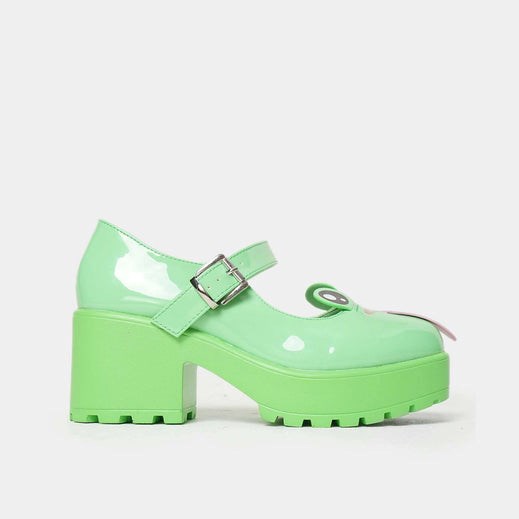 Femme Vert Chaussures Mary Jane Koi Footwear Tira Mary Janes ‘cheeky Frog Edition’ - OCC-7972997