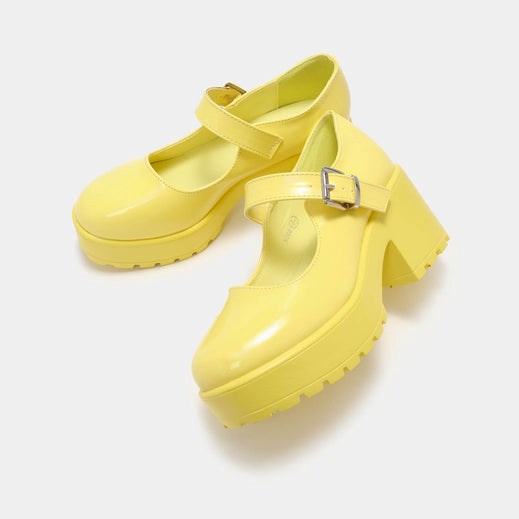 Femme Jaune Chaussures Mary Jane Koi Footwear Tira Mary Janes 'sunshine Edition' - KAO-5363007