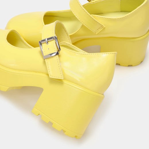 Femme Jaune Chaussures Mary Jane Koi Footwear Tira Mary Janes 'sunshine Edition' - KAO-5363007